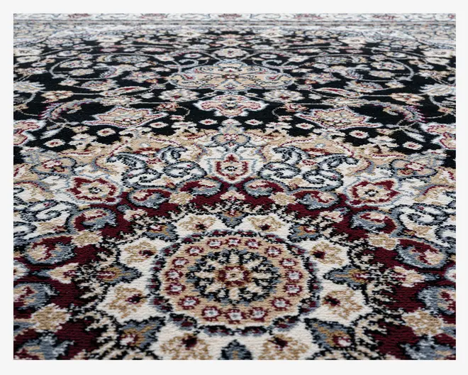 Tæppe Leonardo sort 160x230 cm 