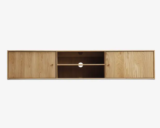 Reolopstilling Tv-sektion olieret eg