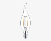 Pære Filament Bøjet E14 25W