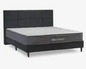 Komplet seng 180 x 200 cm grå