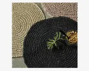 Dækkeserviet papir rosa Ø.42 cm