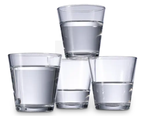 Vandglas Lav 4 Stk.