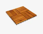 Træfliser 9 stk. akacie