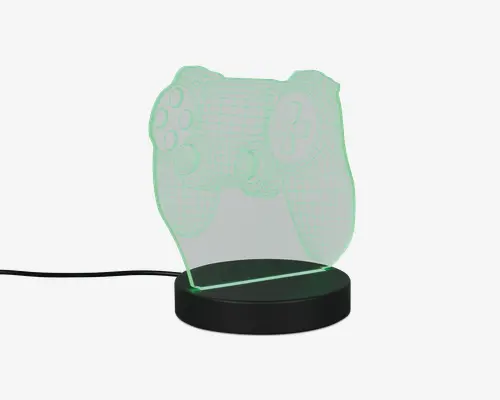 Bordlampe Joy sort H.17 cm