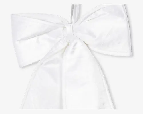 Sløjfe Hvid 32 cm