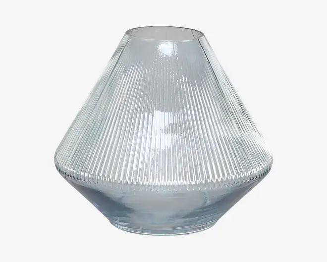 Vase Lina Large Blå H.21 cm 