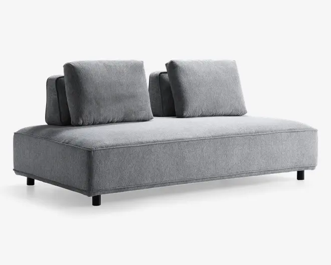 Sofa/sovesofa med løse rygstykker