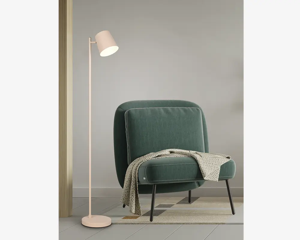 Gulvlampe Blake sand H.125 cm 