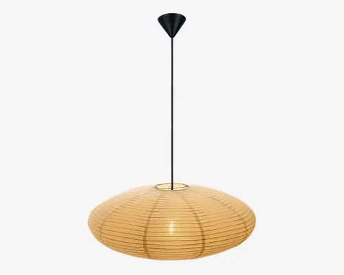 Lampeskærm Villo gul Ø.60 cm