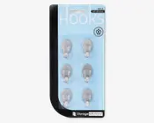 Knage rustfrit stål 6 stk. 