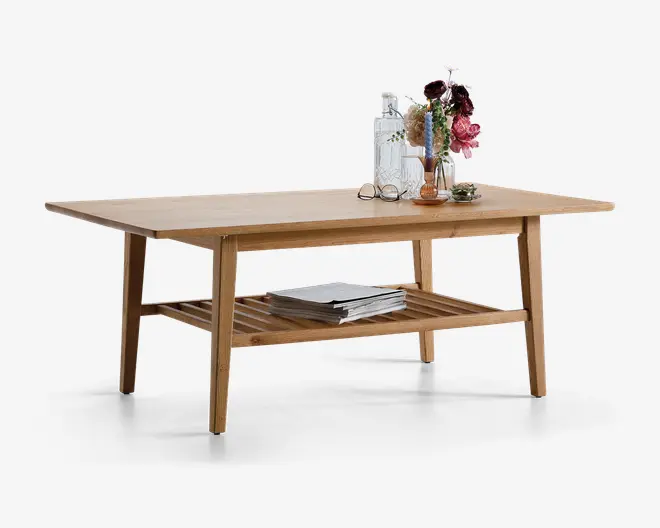 Sofabord olieret eg 70x130 cm