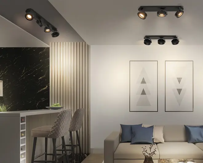 Loftlampe spot Venus L.50 cm