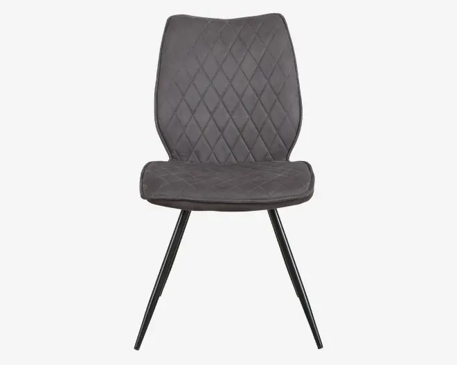 Spisebordsstol Navarra mørk grå