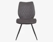Spisebordsstol Navarra mørk grå