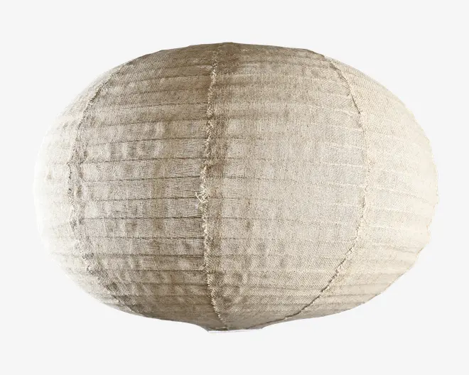 Loftlampe hør natur Ø.52 cm 