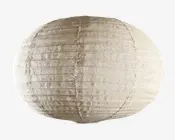 Loftlampe hør natur Ø.52 cm 