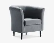 Lænestol Flash Grå Solid