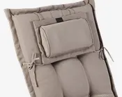 Hynde m/nakkepude t/solseng cappuccino