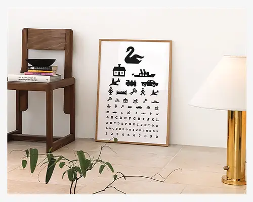Plakat Retro Synstavle