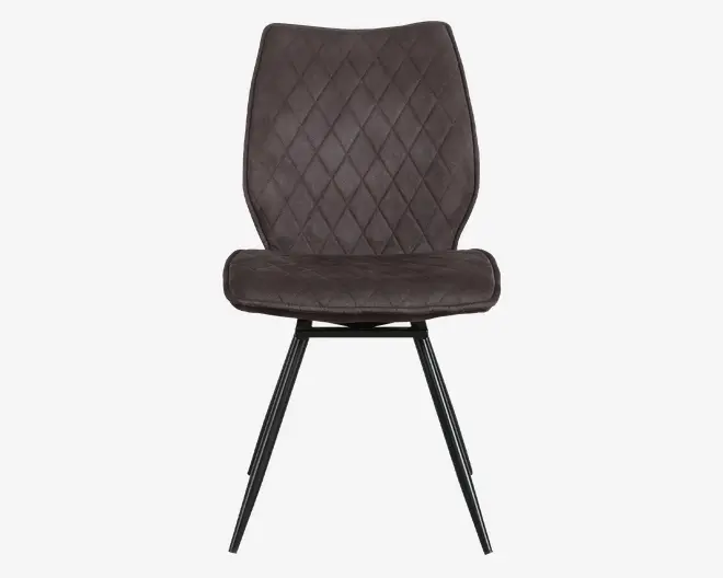 Spisebordsstol Navarra i antracit med drejestel