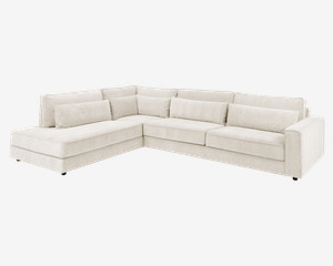 Sofa m/Open End Venstre Beige