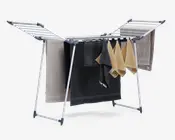 Daells tørrestativ grå/hvid 