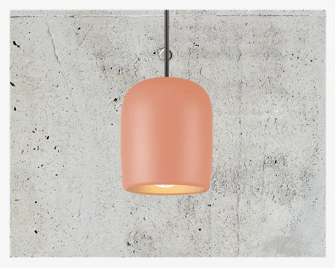 Loftlampe Notti Ø.10 cm Terracotta 