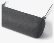 Nakkepude Grå Slidstærkt Møbelstof