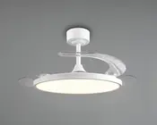 Loftlampe med indbygget ventilator