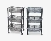 Opbevaringsvogn m. 3 niveauer ass