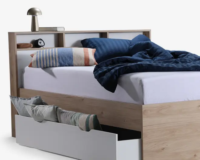 Sengeramme Ikast med opbevaring