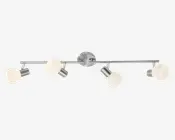 Loftspot Tiara 4 Krom/Hvid B.78cm