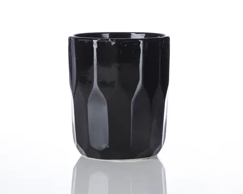 Urtepotteskjuler Orkide sort H.14,5 cm