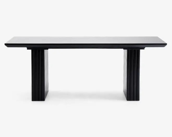 Sofabord sort eg 60 x 120 cm