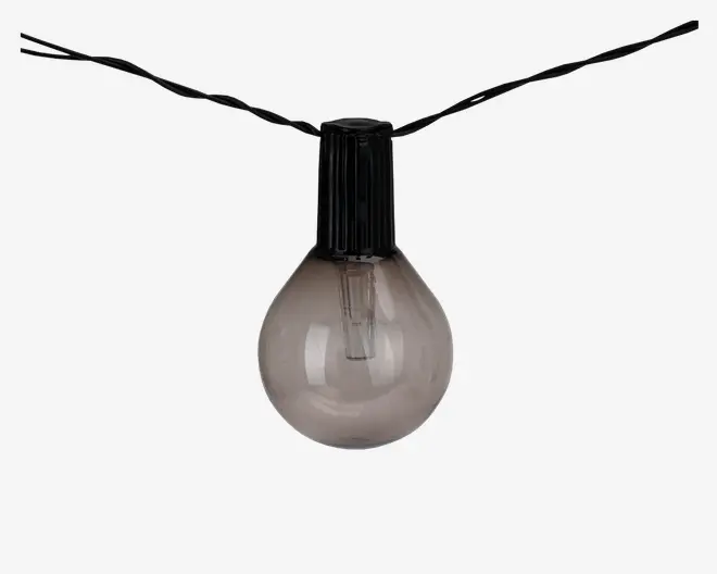 Solcelle lyskæde multifarvet 20 LED