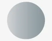 Spejl Cirkel Slim Ø90 cm