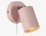 Væglampe Explore støvet rosa