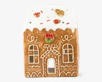 Honningkagehus til lys H.11,8 cm 