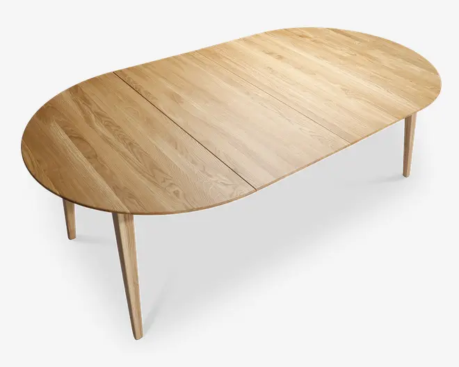 Spisebord Monza Ø. 120 cm massiv eg