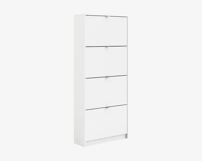 Skoskab Shoes m. 4 låger