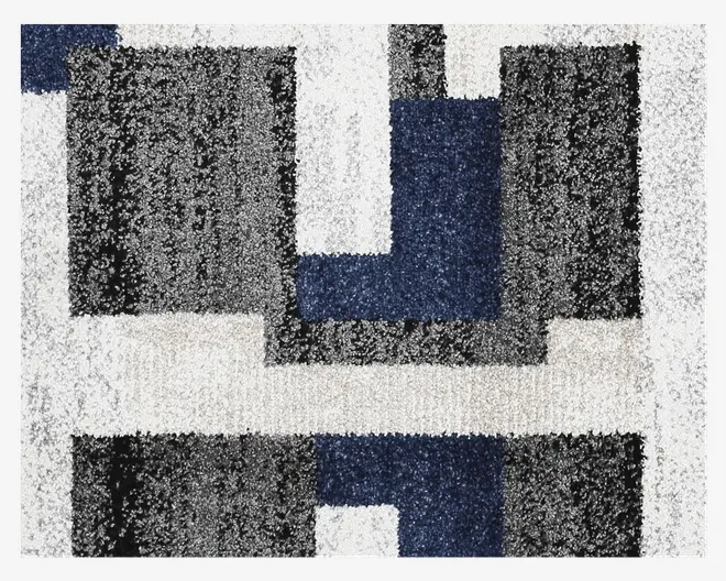 Løber Luna Blå 80x150 cm