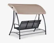 Hængesofa taupe med tag