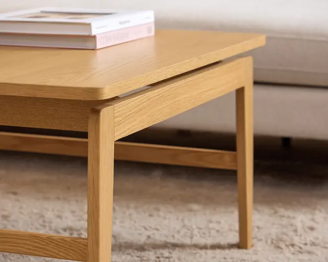 Sofabord Essex fineret eg