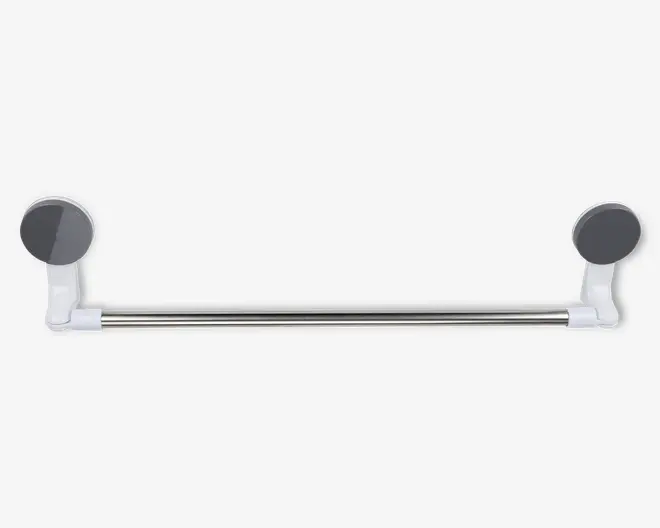 Håndklædestang m. sugekop