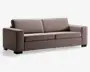 Sofa 3 pers. taupe møbelstof