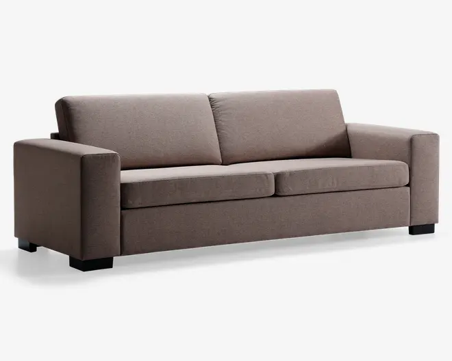 Sofa 3 pers. taupe møbelstof