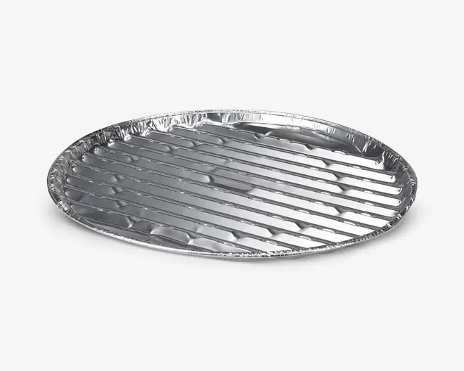 Alubakke Ø. 35 cm 3 stk.