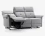 Sofa 3 Pers. m. Recliner Funktion
