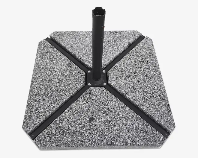 Trekantfod til hængeparasol 1 stk.