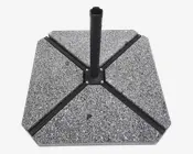 Trekantfod til hængeparasol 1 stk.